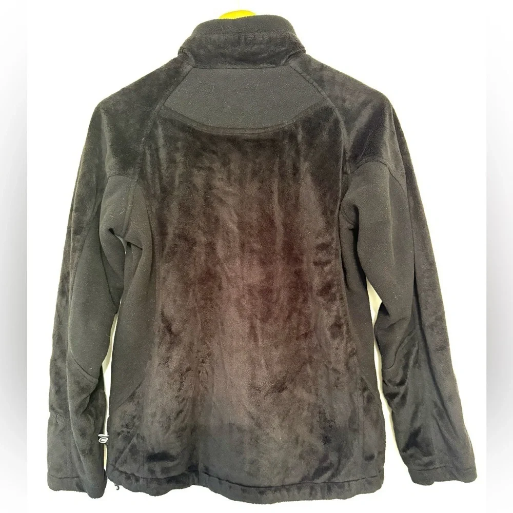 Free Country Black High-Pile Fleece Jacket - Women’s Size M